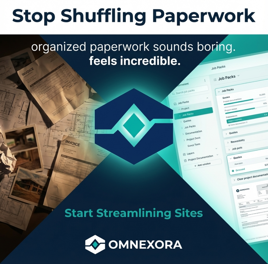 Stop Shuffling Paperwork - organized paperwork sounds boring. feels incredible.